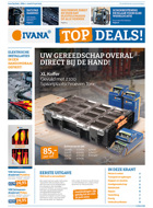 Bekijk nu de Ivana Top Deals gereedschapskrant